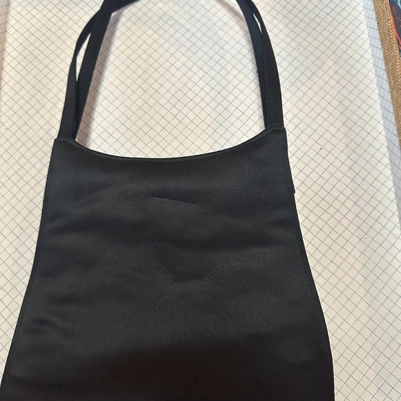 Classiques Entier Black Satin Rosette purse - Picture 3 of 4